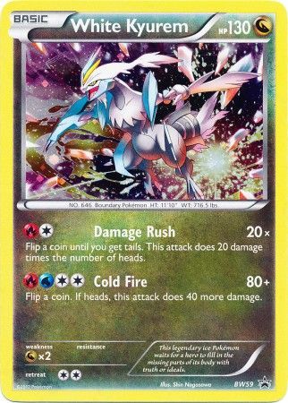 White Kyurem - BW59 - Holo Promo available at 401 Games Canada