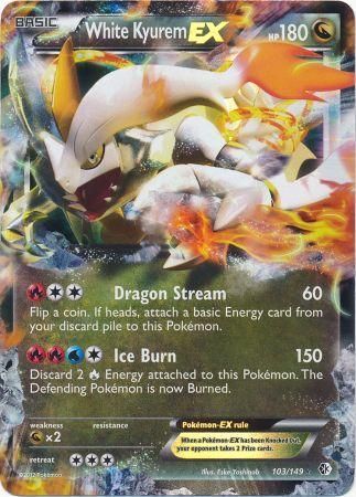 White Kyurem EX - 103/149 - Ultra Rare available at 401 Games Canada