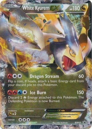 White Kyurem EX - BW63 - Ultra Rare available at 401 Games Canada