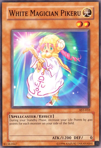 White Magician Pikeru - AST-033 - Common - Unlimited available at 401 Games Canada