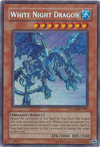 White Night Dragon - ANPR-EN092 - Secret Rare - Unlimited available at 401 Games Canada