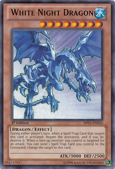 White Night Dragon - BP01-EN016 - Rare - 1st Edition available at 401 Games Canada