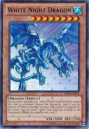 White Night Dragon - BP01-EN016 - Starfoil Rare - Unlimited available at 401 Games Canada