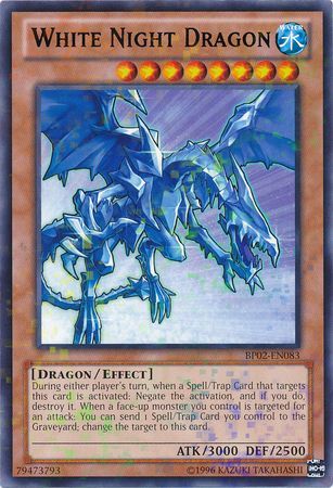 White Night Dragon - BP02-EN083 - Mosaic Rare - Unlimited available at 401 Games Canada