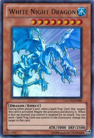 White Night Dragon - LCGX-EN205 - Ultra Rare - Unlimited available at 401 Games Canada