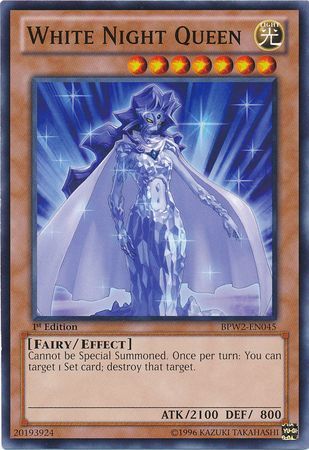 White Night Queen - BPW2-EN045 - Common - 1st Edition available at 401 Games Canada