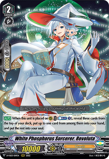 White Phosphorus Sorcerer, Revoluta - D-VS03/019 - Triple Rare available at 401 Games Canada