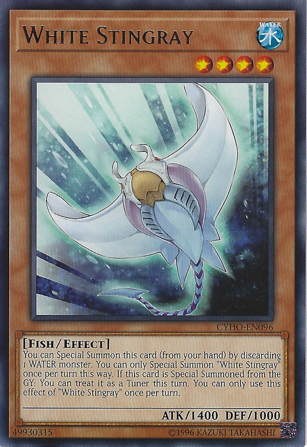 White Stingray - CYHO-EN096 - Rare - Unlimited available at 401 Games Canada