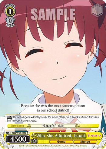 Who She Admired, Izumi - SHS/W56-E017 - Common available at 401 Games Canada