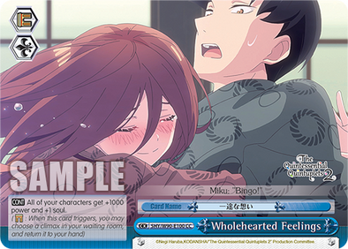 Wholehearted Feelings - 5HY/W90-E100 - Climax Common available at 401 Games Canada