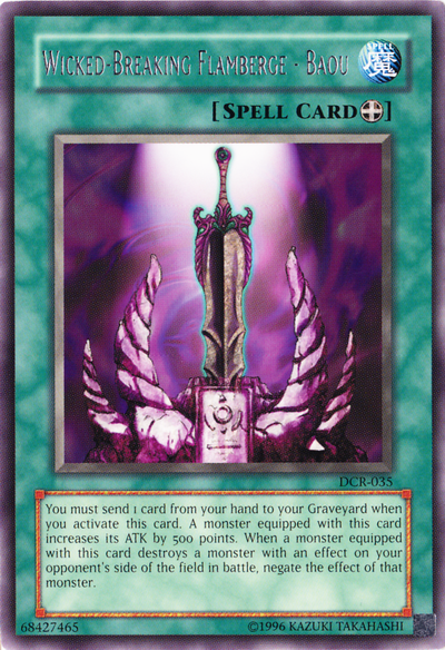 Wicked-Breaking Flamberge - Baou - DCR-035 - Rare - Unlimited available at 401 Games Canada
