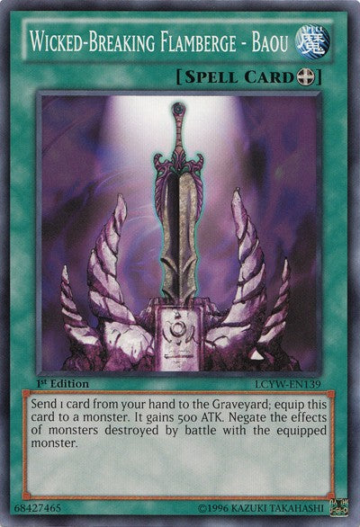 Wicked-Breaking Flamberge - Baou - LCYW-EN139 - Common - 1st Edition available at 401 Games Canada