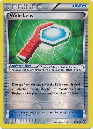Wide Lens - 95/108 - Uncommon - Reverse Holo available at 401 Games Canada