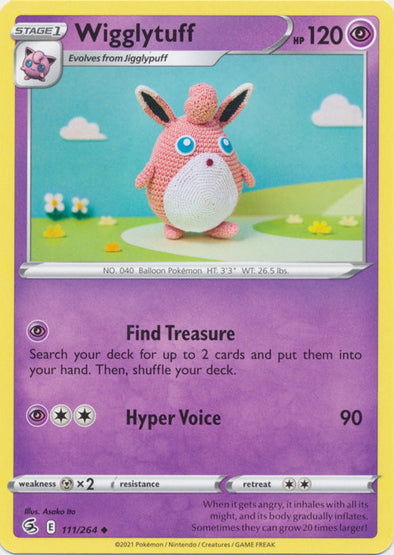 Wigglytuff - 111/264 - Uncommon available at 401 Games Canada