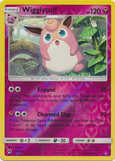 Wigglytuff - 134/214 - Rare - Reverse Holo available at 401 Games Canada