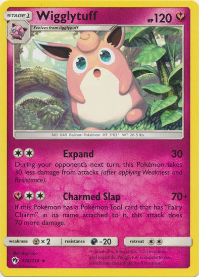 Wigglytuff - 134/214 available at 401 Games Canada
