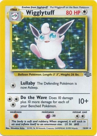 Wigglytuff - 16/64 - Holo - Unlimited available at 401 Games Canada