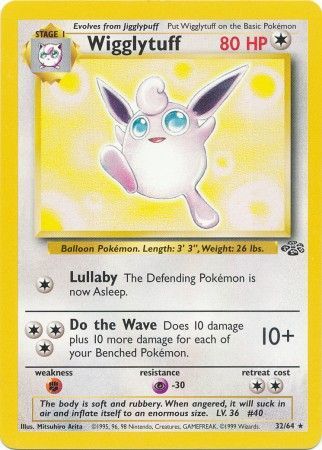 Wigglytuff - 32/64 - Rare - Unlimited available at 401 Games Canada