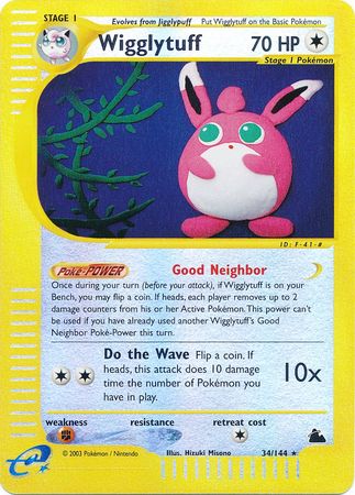 Wigglytuff - 34/144 - Rare - Reverse Holo available at 401 Games Canada