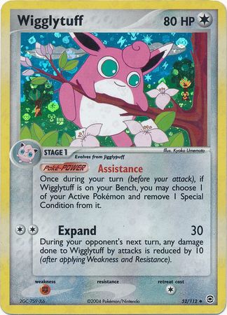 Wigglytuff - 52/112 - Uncommon - Reverse Holo available at 401 Games Canada