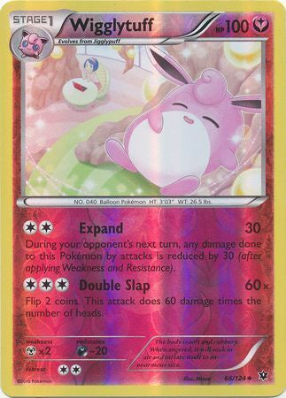 Wigglytuff - 66/124 - Uncommon - Reverse Holo available at 401 Games Canada