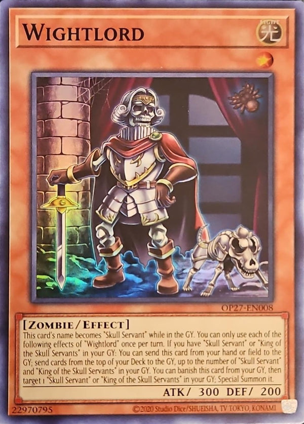 Wightlord - OP27-EN008 - Super Rare - Unlimited
