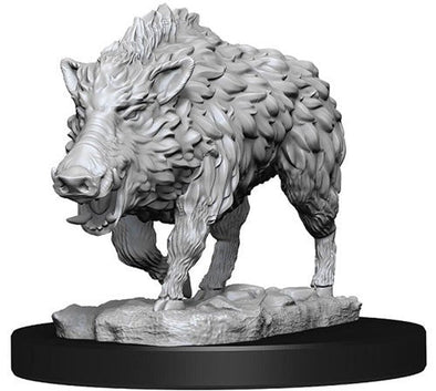 Wild Boar - Wizkids Deep Cuts Unpainted Minis available at 401 Games Canada