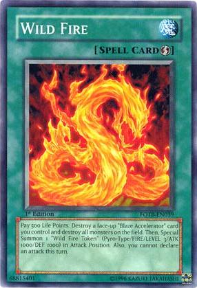 Wild Fire - FOTB-EN039 - Common - 1st Edition available at 401 Games Canada