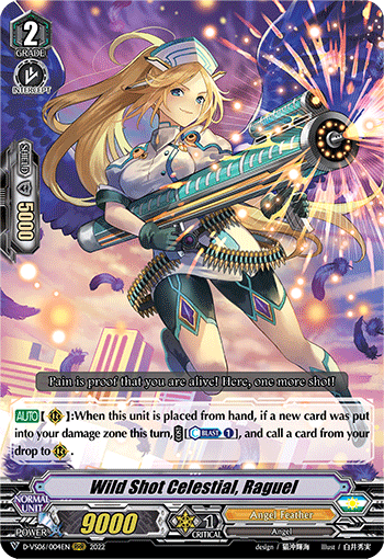 Wild Shot Celestial, Raguel - D-VS06/004 - Triple Rare available at 401 Games Canada