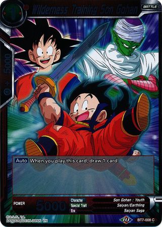 Wilderness Training Son Gohan - BT7-008 - Common (FOIL) available at 401 Games Canada