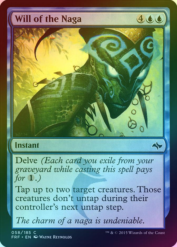 Will of the Naga (Foil) (FRF)