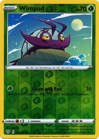 Wimpod - 017/189 - Common - Reverse Holo available at 401 Games Canada