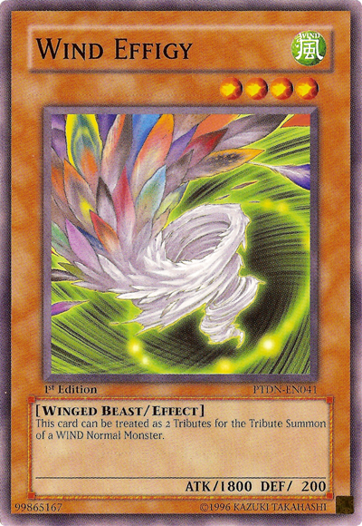 Wind Effigy - PTDN-EN041 - Common - 1st Edition available at 401 Games Canada