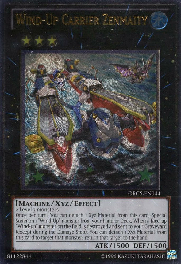Wind-Up Carrier Zenmaity - ORCS-EN044 - Ultimate Rare - Unlimited available at 401 Games Canada