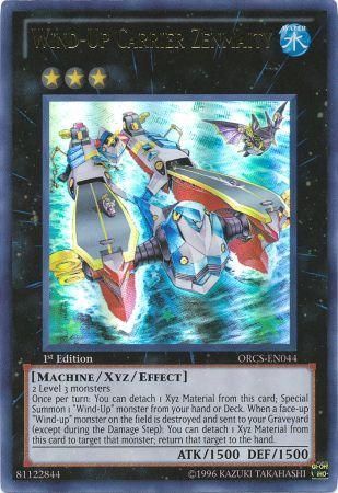 Wind-Up Carrier Zenmaity - ORCS-EN044 - Ultra Rare - 1st Edition available at 401 Games Canada