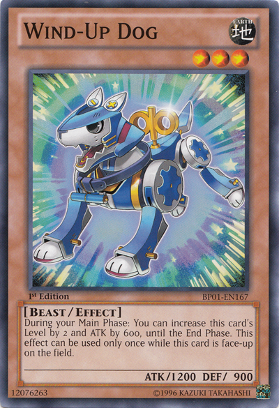 Wind-Up Dog - BP01-EN167 - Common - 1st Edition available at 401 Games Canada
