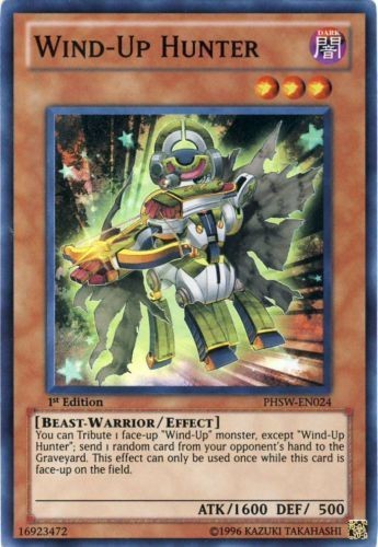 Wind-Up Hunter - PHSW-EN024 - Super Rare - 1st Edition available at 401 Games Canada