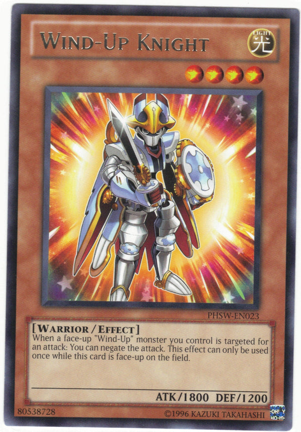 Wind-Up Knight - PHSW-EN023 - Rare - Unlimited available at 401 Games Canada