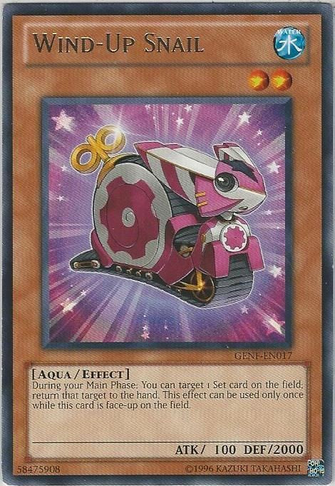 Wind-Up Snail - GENF-EN017 - Rare - Unlimited available at 401 Games Canada