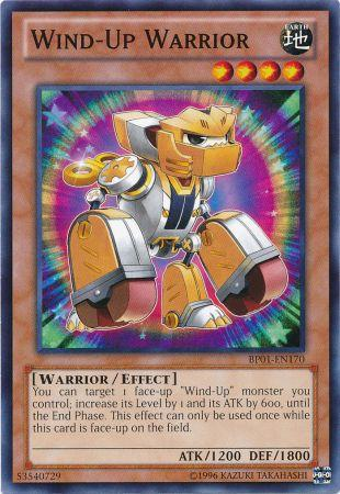 Wind-Up Warrior - BP01-EN170 - Common - Unlimited available at 401 Games Canada