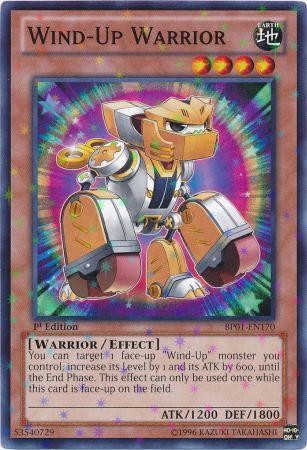 Wind-Up Warrior - BP01-EN170 - Starfoil Rare - 1st Edition available at 401 Games Canada