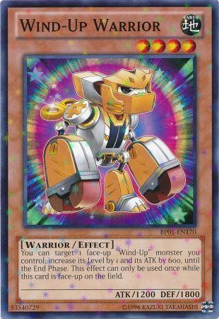 Wind-Up Warrior - BP01-EN170 - Starfoil Rare - Unlimited available at 401 Games Canada