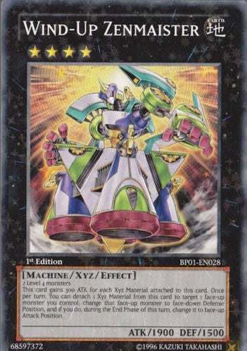 Wind-Up Zenmaister - BP01-EN028 - Starfoil Rare - 1st Edition available at 401 Games Canada