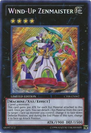 Wind-Up Zenmaister - CT08-EN002 - Secret Rare available at 401 Games Canada