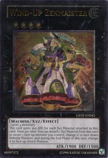 Wind-Up Zenmaister - GENF-EN042 - Ultimate Rare - Unlimited available at 401 Games Canada