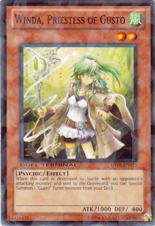 Winda, Priestess of Gusto - DT05-EN073 - Normal Parallel Rare available at 401 Games Canada