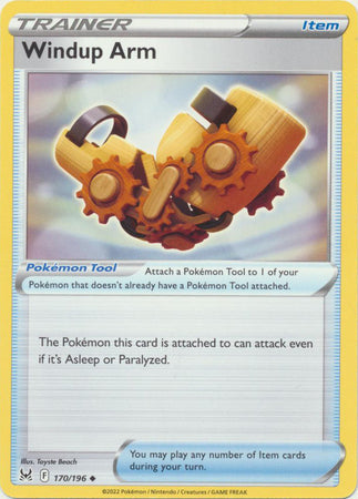 Windup Arm - 170/196 - Uncommon available at 401 Games Canada