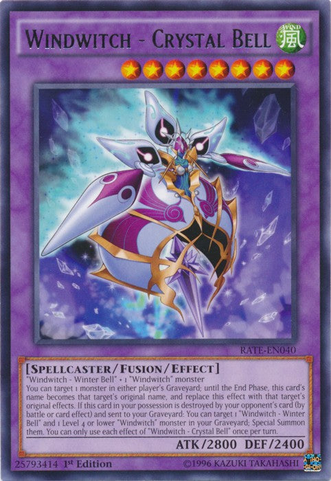 Windwitch - Crystal Bell - RATE-EN040 - Rare - 1st Edition available at 401 Games Canada