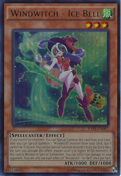 Windwitch - Ice Bell - RATE-EN007 - Ultra Rare - Unlimited available at 401 Games Canada