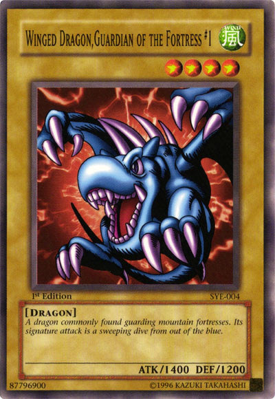 Winged Dragon, Guardian of the Fortress #1 - SYE-004 - Common - 1st Edition available at 401 Games Canada
